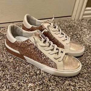 Dolce Vita Rose Gold Sneakers - Size 8.5